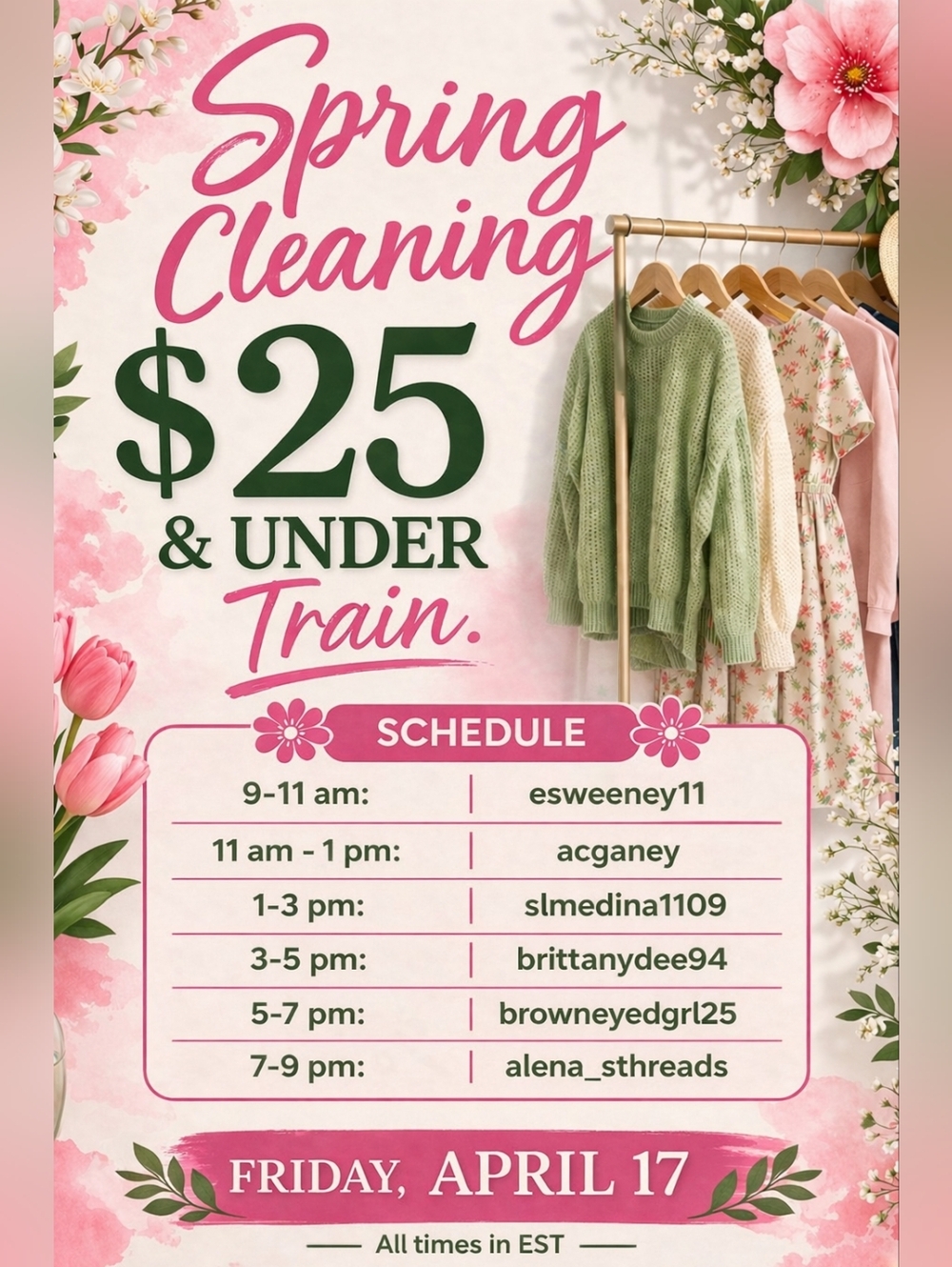 LIVE SHOW TRAIN FLYER!!